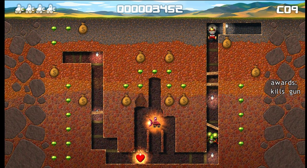 Digger HD — скриншот 2