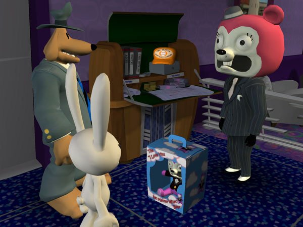 Sam & Max: Episode 3 The Mole, the Mob and the Meatball — скриншот 1