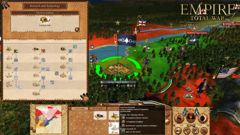 Empire: Total War - The Warpath Campaign — скриншот 6