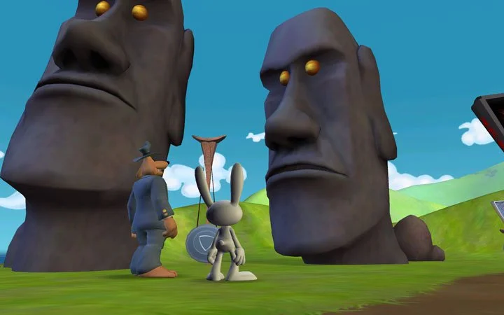 Sam & Max: Episode 202 - Moai Better Blues - кадр 3