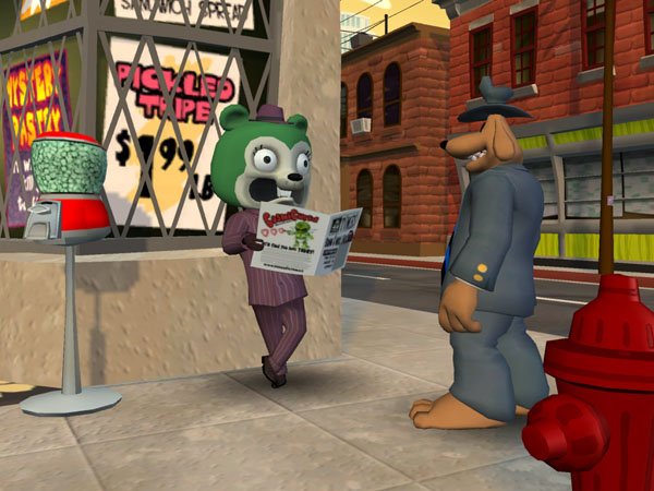 Sam & Max: Episode 3 The Mole, the Mob and the Meatball — скриншот 4