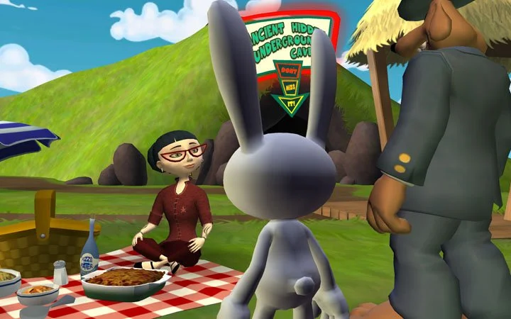 Sam & Max: Episode 202 - Moai Better Blues - кадр 4