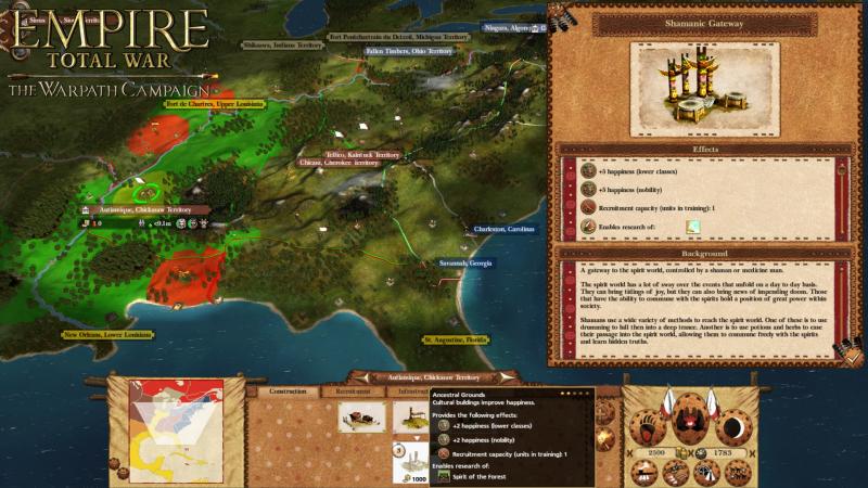 Empire: Total War - The Warpath Campaign — скриншот 4