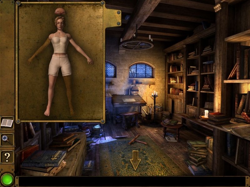 HdO Adventure: Frankenstein The Dismembered Bride — скриншот 1