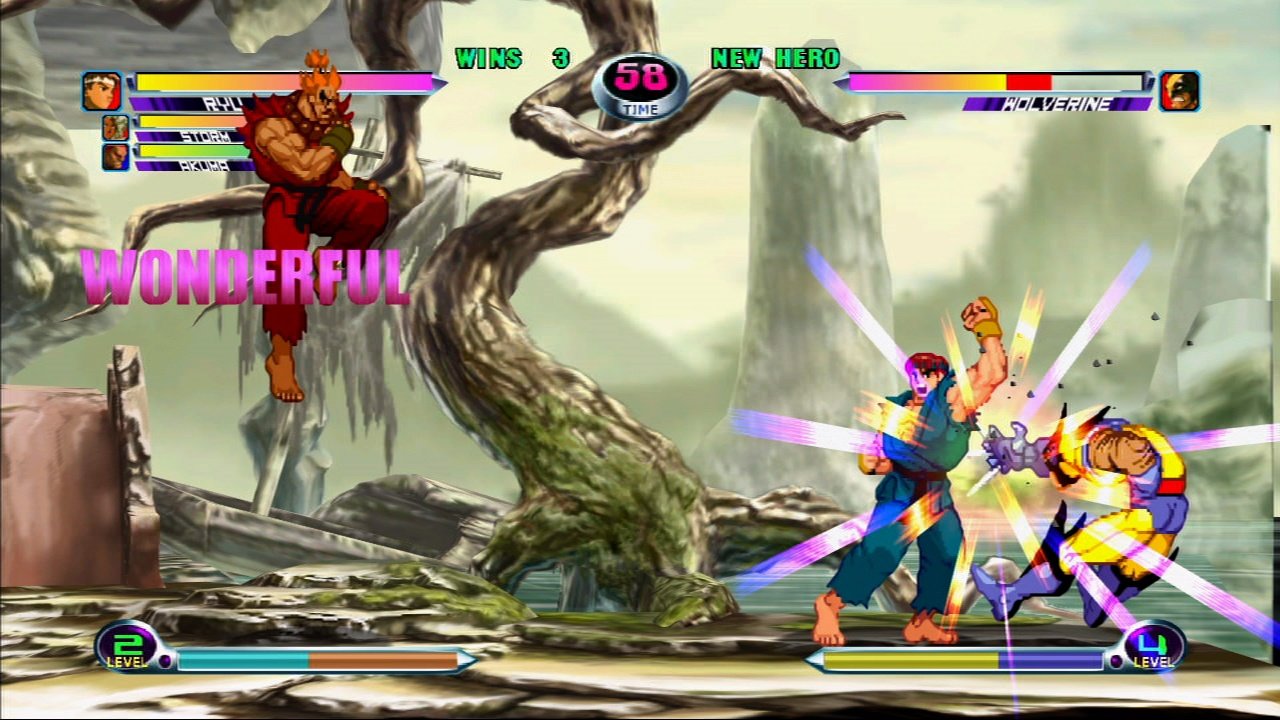 Marvel vs. Capcom 2 — скриншот 4
