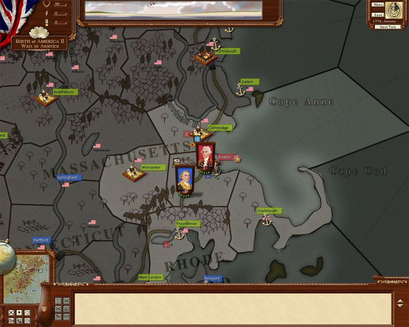 Birth of America II: Wars in America 1750-1815 — скриншот 6