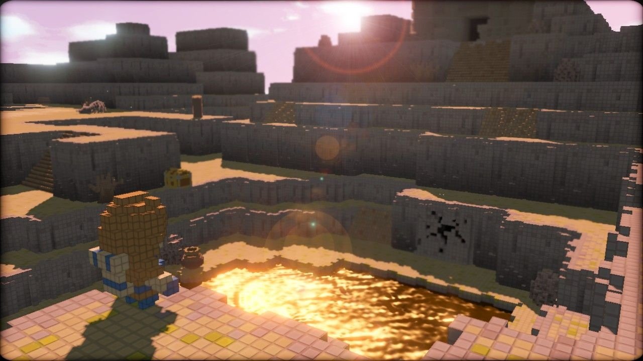 3D Dot Game Heroes — скриншот 3