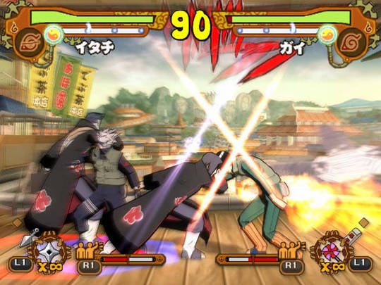 Naruto Shippuuden Narutimate Accel 2 — скриншот 1