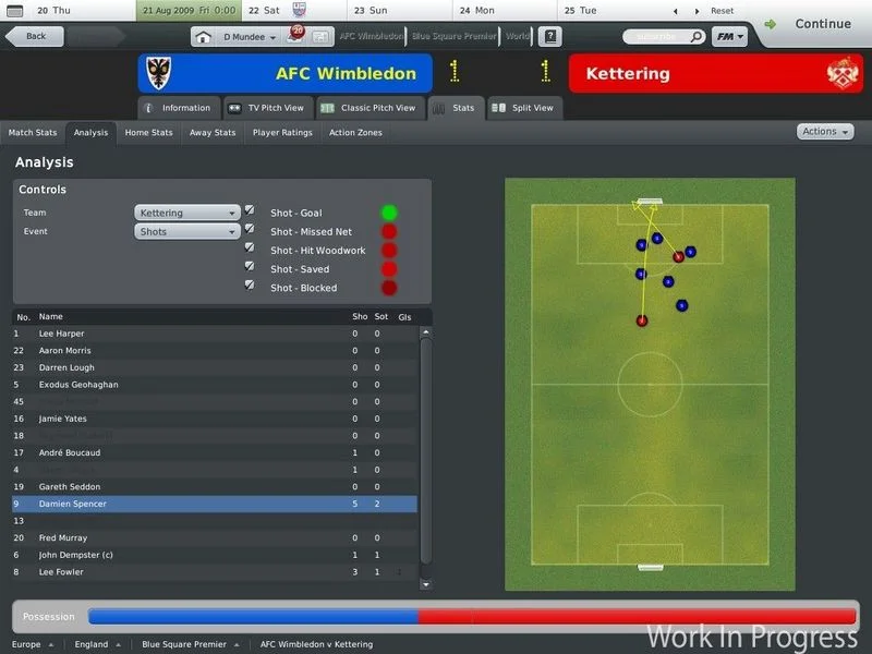 Football Manager Handheld 2010 - кадр 2