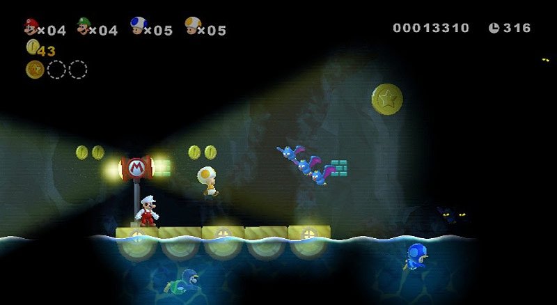 New Super Mario Bros. Wii — скриншот 8