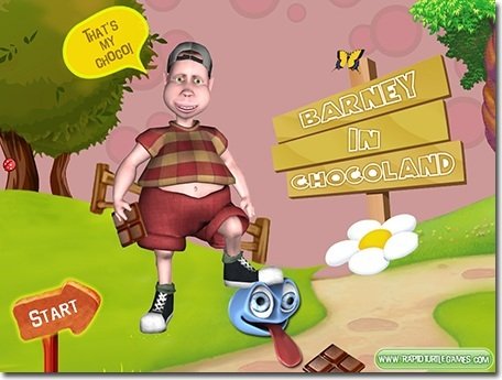 Barney in Chocoland — скриншот 3