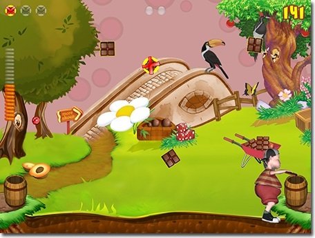 Barney in Chocoland — скриншот 6