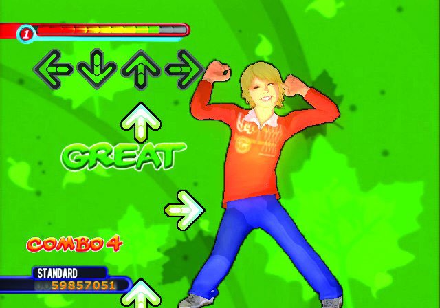 Dance Dance Revolution: Disney Grooves (2009) — скриншот 1