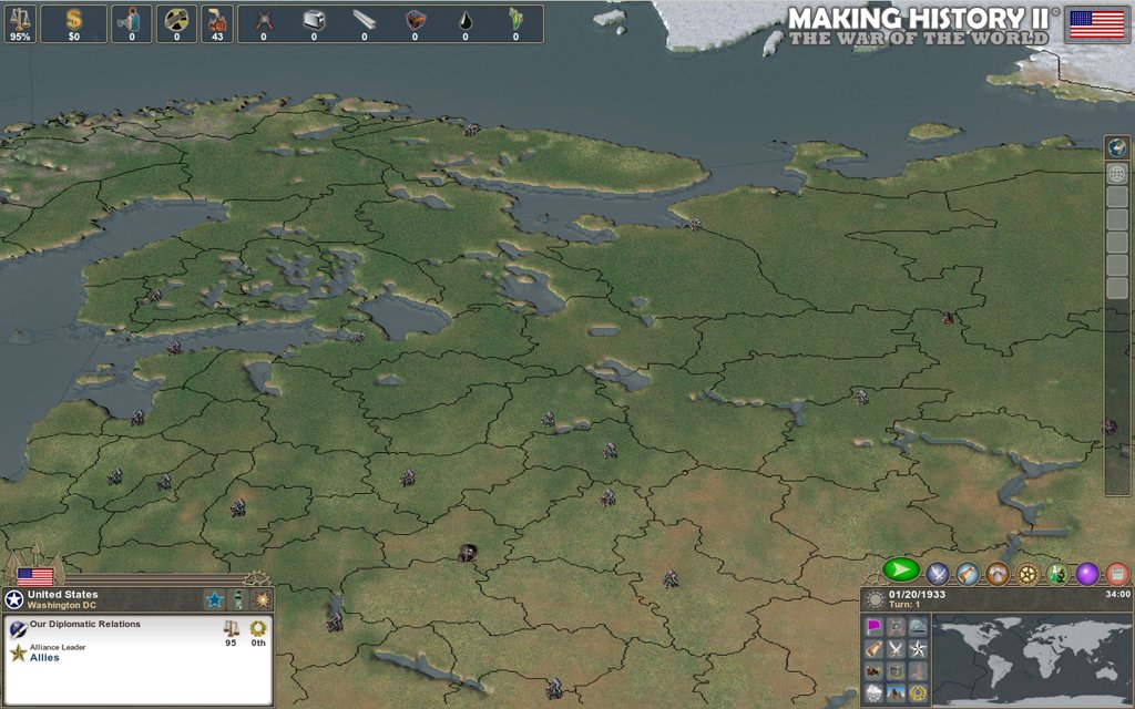 Making History 2: The War of the World — скриншот 1