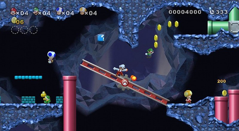 New Super Mario Bros. Wii — скриншот 1