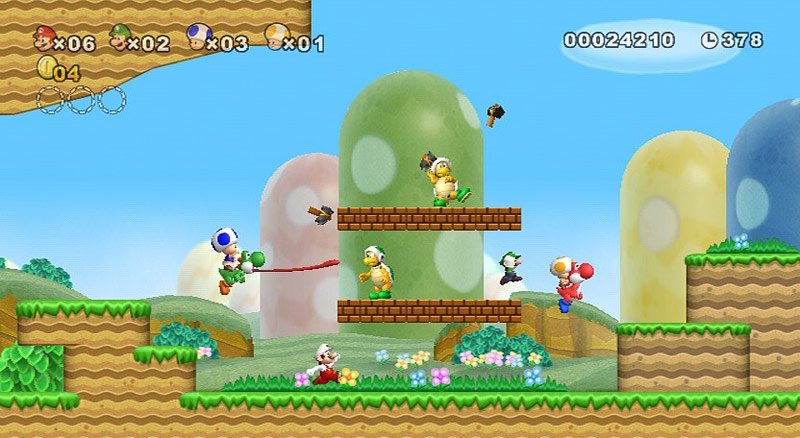 New Super Mario Bros. Wii — скриншот 3