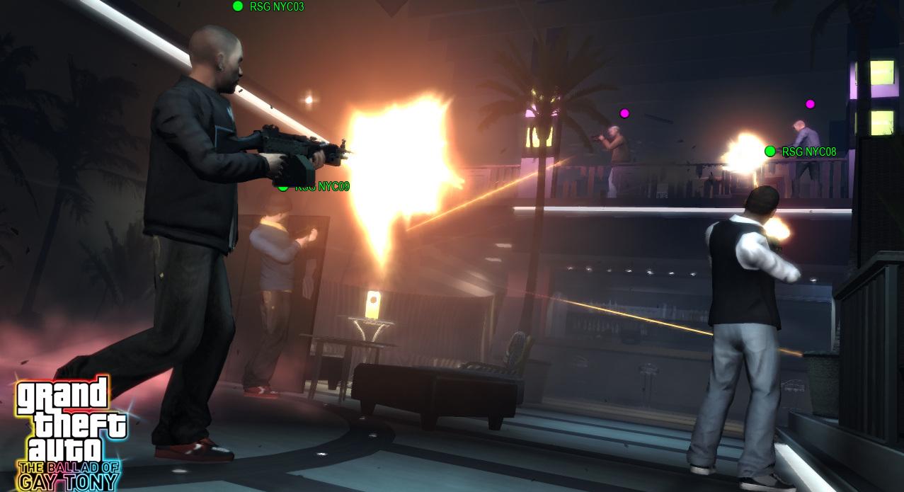 Grand Theft Auto IV: The Ballad of Gay Tony — скриншот 3