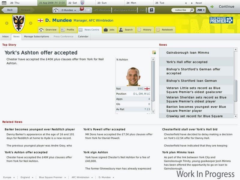 Football Manager Handheld 2010 — скриншот 8