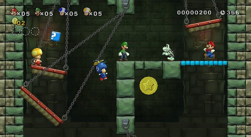 New Super Mario Bros. Wii — скриншот 2
