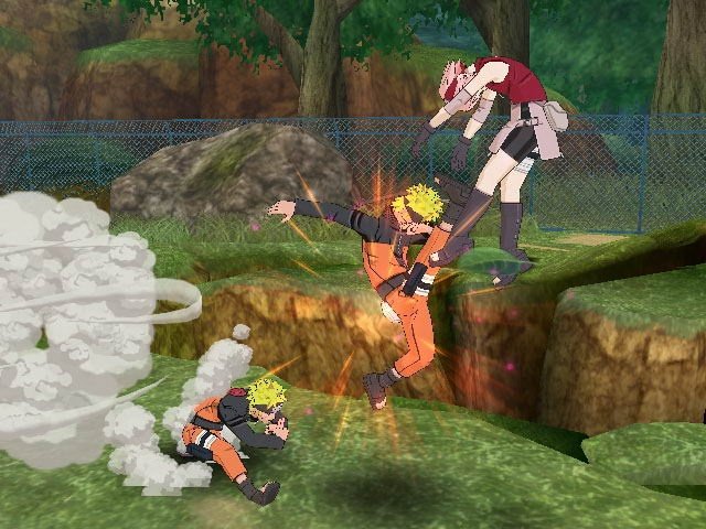 Naruto Shippuden: Clash of Ninja Revolution 3 — скриншот 1