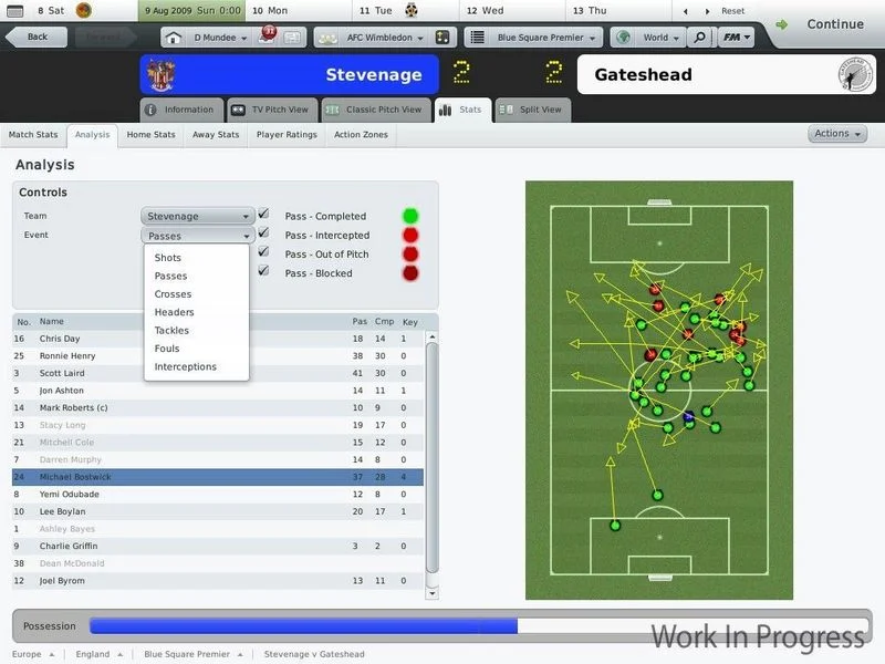 Football Manager Handheld 2010 - кадр 6