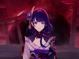 Модель перевоплотилась в экзотичную Сёгун Райден из Genshin Impact - изображение 1