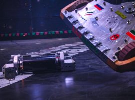 Московская команда представила робота «Буревестник» для участия в чемпионате «Битва роботов» - изображение 1