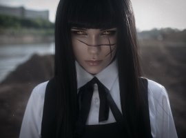 Модель сделала стильный косплей Йор из аниме «Человек-бензопила» - изображение 1