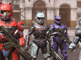 Шлем с кошачьими ушками из мультиплеера Halo: Infinite вызвал восторг у игроков - изображение 1