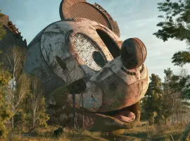 Поп-апокалипсис: художник показал последствия конца света со Спанч Бобом и Микки Маусом - изображение 1