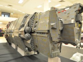 Фанат Halo построил из LEGO космический корабль - изображение 1