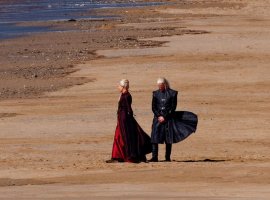 Появились фото со съёмочной площадки «Дома дракона» — приквела «Игры престолов» - изображение 1