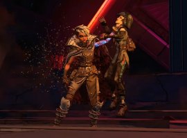 Модель снялась в образе Тайрин Калипсо из Borderlands 3 ко дню Святого Валентина - изображение 1