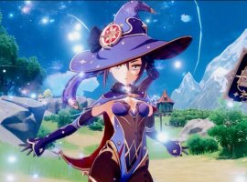 Модель снялась в образе привлекательной Моны из Genshin Impact - изображение 1