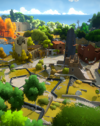 Картинки из игры the witness