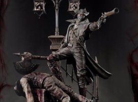Хотели бы себе такую статую Охотника из Bloodborne? - изображение 1