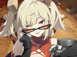 Модель снялась в роли неунывающей Бёрнис Уайт из Zenless Zone Zero - изображение 1