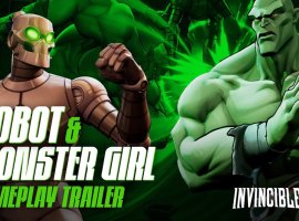 Новый трейлер файтинга Invincible VS посвятили Роботу и Девочке-монстру - изображение 1