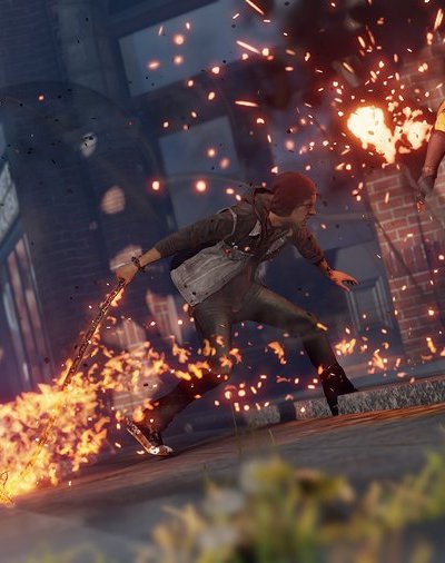 infamous second son iphone wallpaper