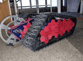 Команда Istok.Robotics из Фрязино представила гусеничного робота-бульдозера - изображение 1