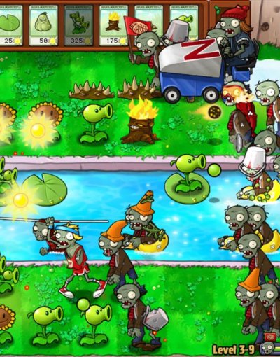 Какая часть plants vs zombies лучше