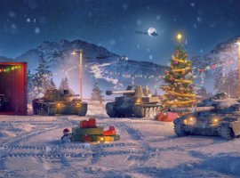 Как игры адаптируются к праздникам. Эволюция новогодних ангаров в World of Tanks - изображение 1