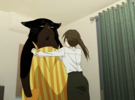 Вышел трейлер аниме The Masterful Cat Is Depressed о большом коте-домохозяине - изображение 1