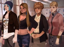 Девочки любят девочек в фанатской игре по мотивам Life Is Strange  - изображение 1