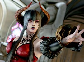Модель перевоплотилась в обольстительную Элизу из Tekken - изображение 1