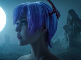Модель перевоплотилась в милашку Лилит из серии Darkstalkers - изображение 1