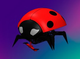 «Аномалия» от «ОСКОЛ РОБОТИКС»: механическая божья коровка выходит на арену «Битвы роботов» - изображение 1