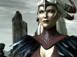 Модель предстала в восхитительном образе Флемет из серии Dragon Age - изображение 1