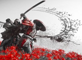 Ютубер проходит Ghost of Tsushima на геймпаде-катане. Как это выглядит - изображение 1