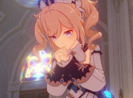 Модель снялась в нестандартном образе Барбары из Genshin Impact - изображение 1